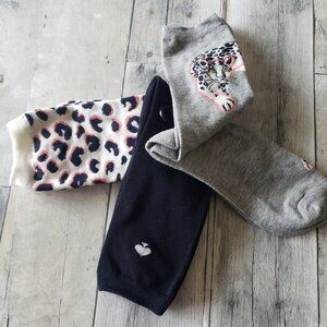 NWT - Kate Spade ♠️ New! 3-Pack Socks - Women’s One Size - Crew Socks